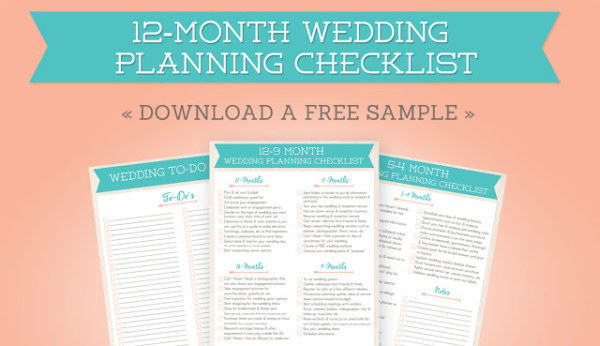 Free Printable Wedding Planner Checklist Banner Wayfaring Wanderer Boone Nc Photographer