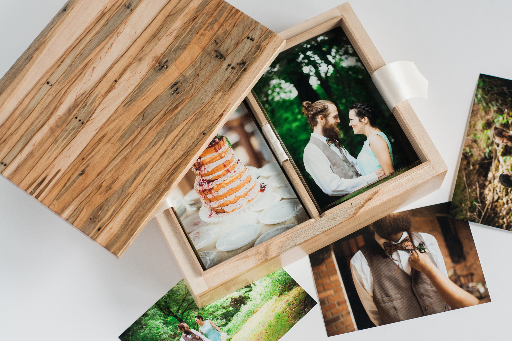 Custom Wood Photo Box